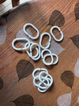 Anneaux rideau de douche