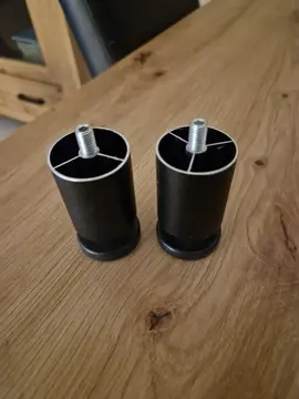 pied métallique réglable