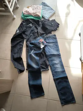 lot de 7 jeans taille 38