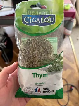 4 sachets de thym en branche