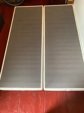 2 sommiers pour couchage 140x190