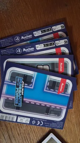 Cartes Auchan Star Wars