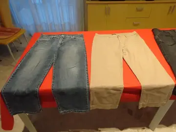 Lot 4 pantalons + 5 chemises homme