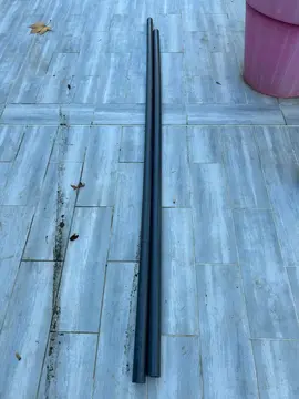 2 Tubes PVC pression gris, Diamètre 50mm