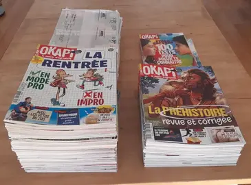 Collection de magazines Okapi