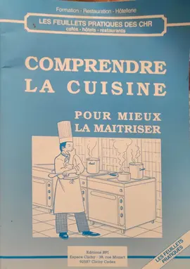 livre prépa CAP cuisine