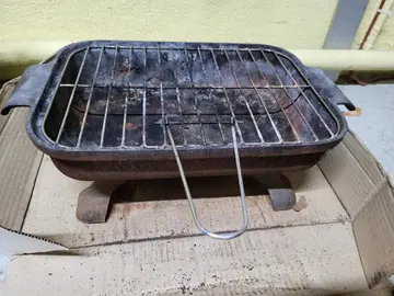 barbecue en fonte
