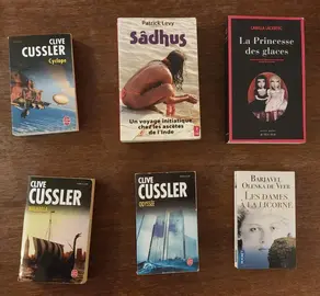 Lot de 10 livres - possible à l'unité