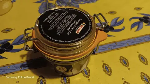 Pot en verre avec joint vide contenance 120 g