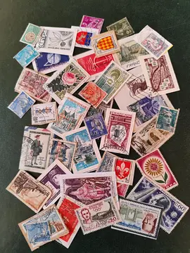 Lot unique timbres Français anciens