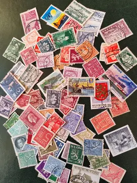 lot unique timbres Europe du nord