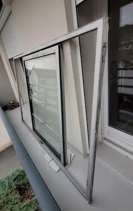 châssis fenêtre coulissante aluminium