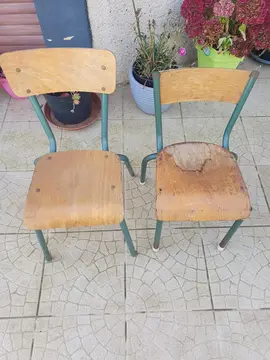 2 chaises enfants