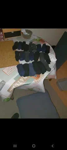 ensemble chaussettes foncées