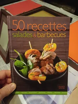 livre de cuisine salades et barbecues