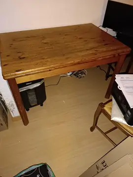 table de cuisine en bois