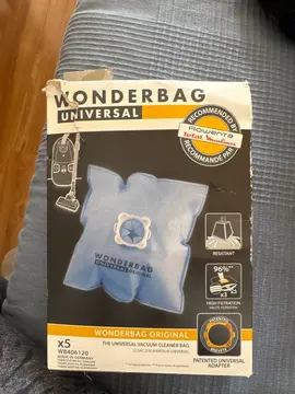 deux sacs d’aspirateur modèle universel