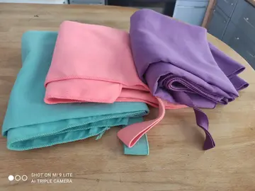 3 serviettes micro fibre