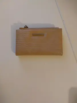 portefeuille beige STRADIVARIUS