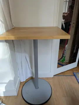 table haute genre table de bar