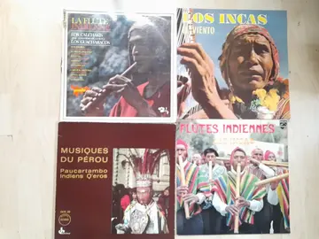 9 vinyles 33T Amérique du sud