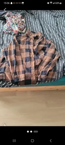 Chemises à carreaux femme