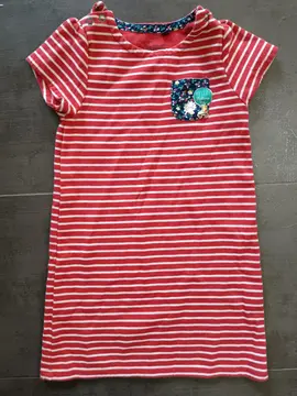 Robe rayée 6ans