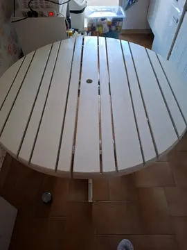 table pliante en bois