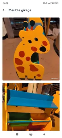 meuble enfant + trotteur