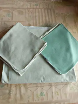 nappe et serviettes en coton pour table rectangulaire