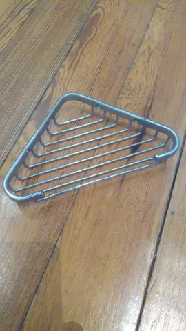 Porte savon métallique