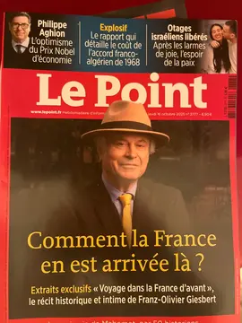 Magazines Le Point de 2ou 3 mois