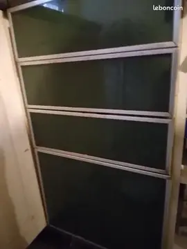 Ensemble meuble de cuisine + hotte tiroir + cuisinière 5 feux à gaz