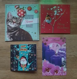 Cartes de Noël et cartes de vœux