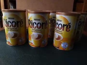 lot de 7 boîtes Ricoré vides en métal