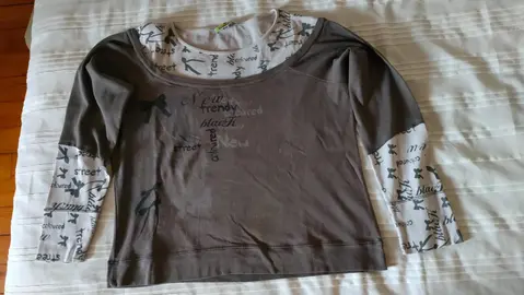 tee shirt XXL manches longues