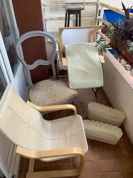 lit de deux fauteuils enfants IKEA