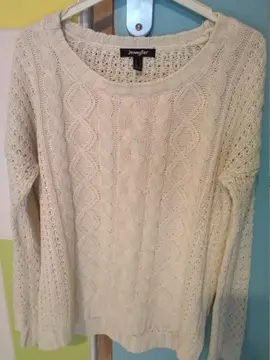PULL BEIGE CLAIR TAILLE S JENNYFER