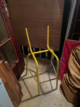 ossatures de 2 chaise enfant metal