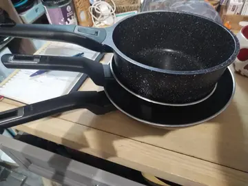 lot poêles et casserole induction