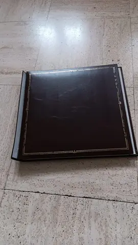Grand album de photos marron pour photos 10 cm x 15 cm