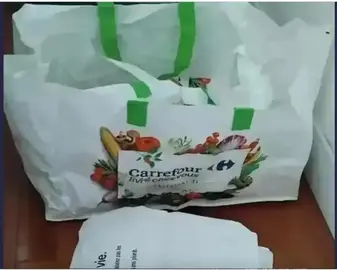 lot 3 grands sacs courses ou stockage