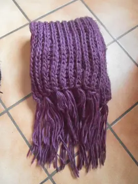 Echarpe violette