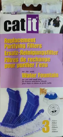 filtres pour fontaine à eau chat Catit