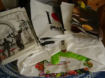 Sacs de supermarché