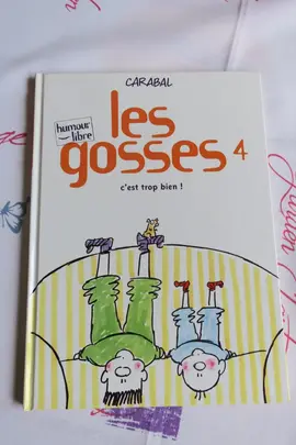 LES GOSSES T.4 « C’est trop bien ! » Carabal Coll. Humour libre Ed. Dupuis 1999