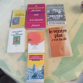 Lot de livres