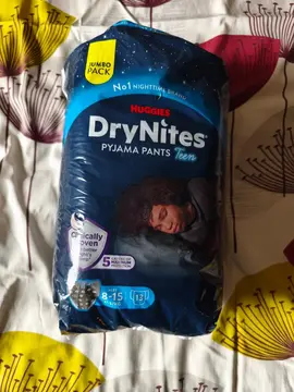 couches drynites 8 15 ans