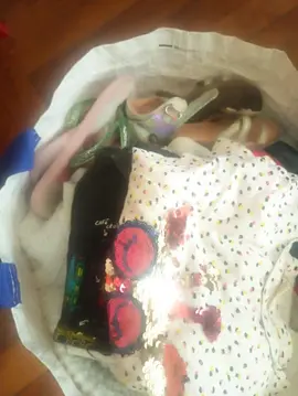 Sac vêtements fille 5 ans