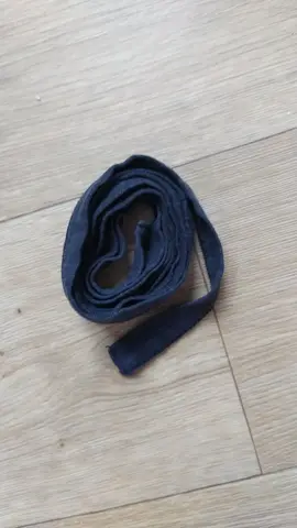 ceinture noire en tissu
